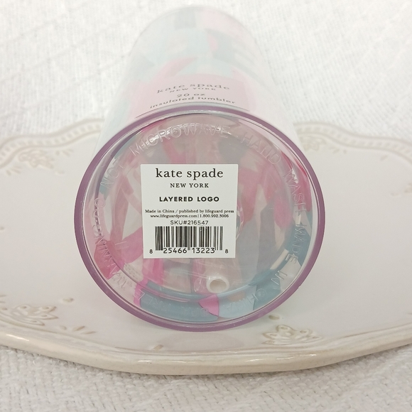 Kate Spade New York Layered Logo 20 oz Insulated Tumbler - Picture 9 of 10